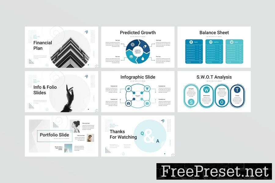 Business Plan Google Slides Presentation Template L6GVV5A