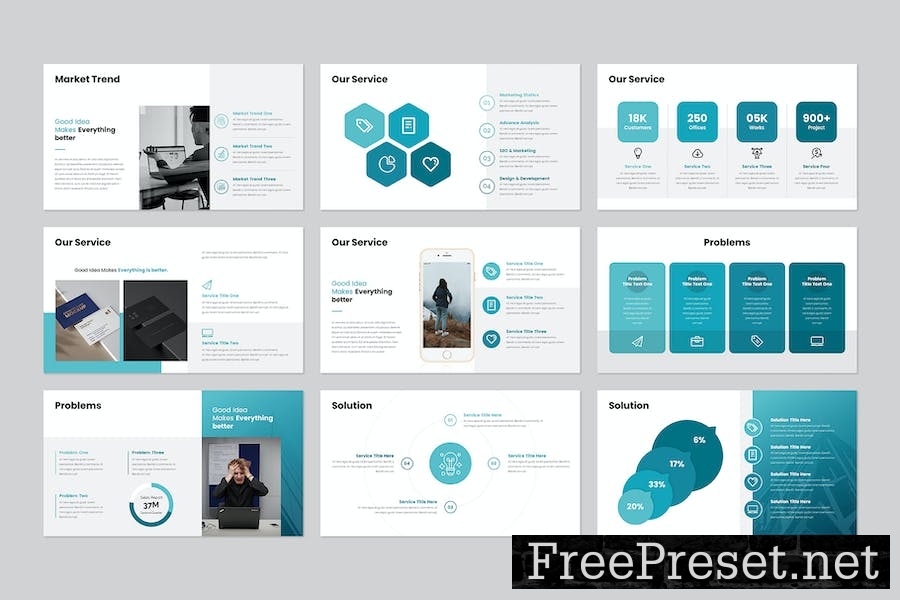 Business Plan Google Slides Template SRY48Z8