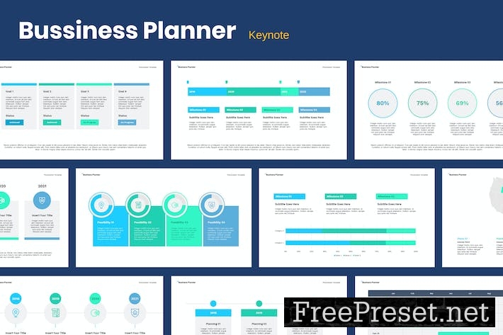 Business Plan Keynote 43B9P7A