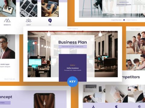 Business Plan Keynote Template 286PH6Y