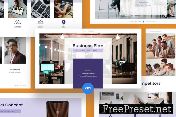 Business Plan Keynote Template 286PH6Y