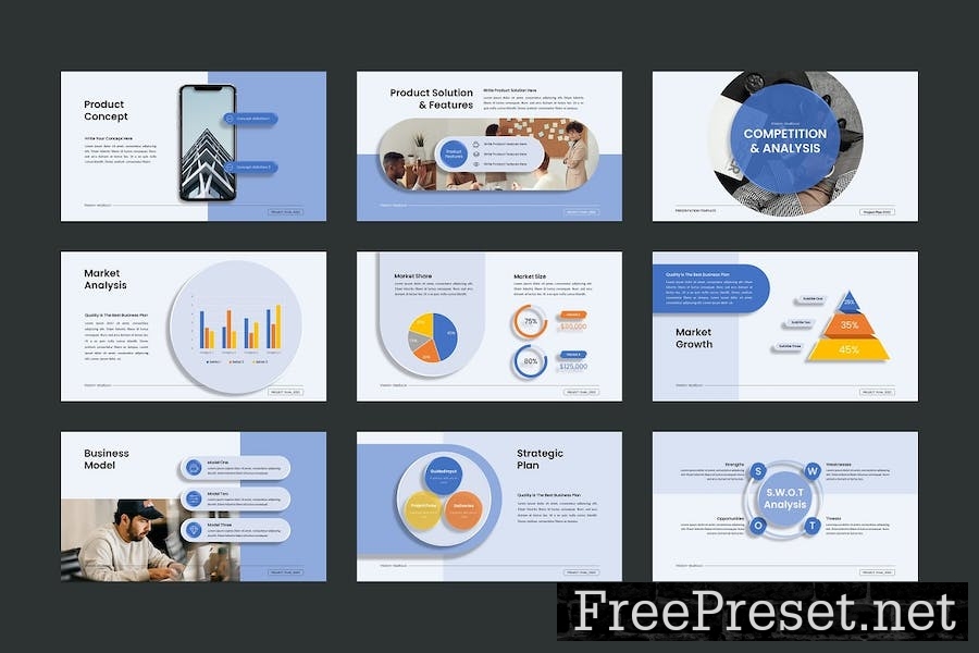 Business Plan Keynote Template 5WLJN8U