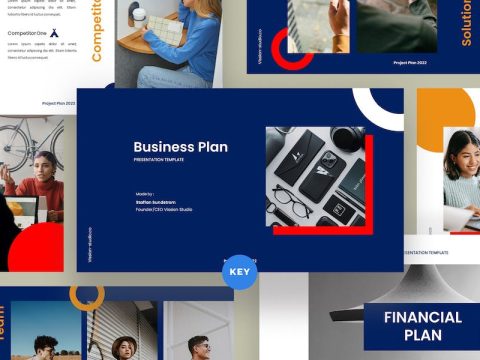 Business Plan Keynote Template HSFQLGS