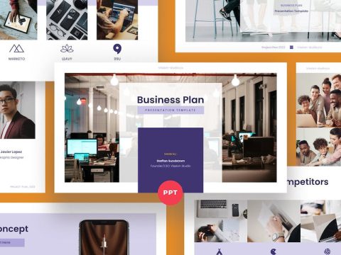 Business Plan PowerPoint Template YN7K5CM