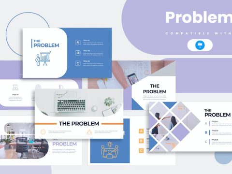 Business Problem Slides Keynote Infographics H7CGEEZ