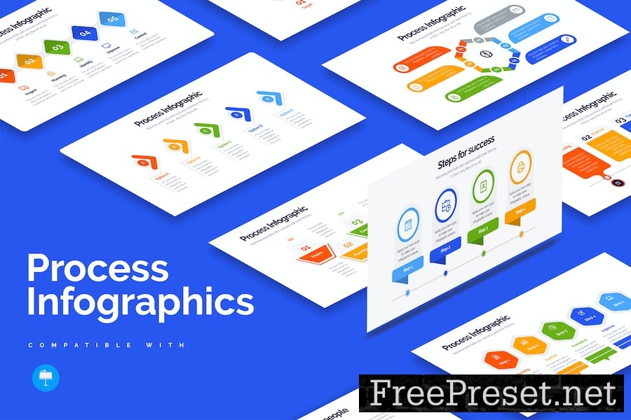 Business Process Keynote Infographics LLNUN2Z