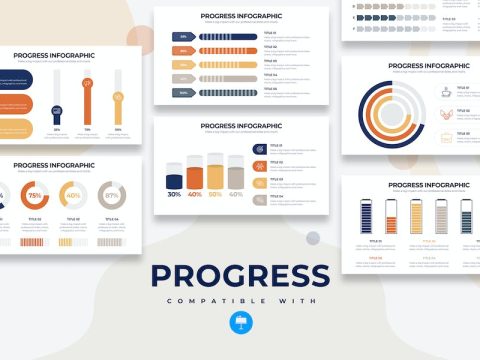 Business Progress Keynote Infographics JSAU6AC