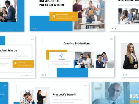 Business Proposal Keynote Presentation Template AZHBWJT