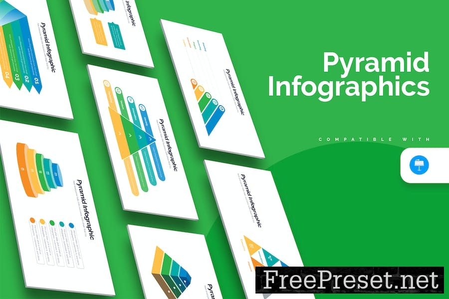 Business Pyramid Keynote Infographics FP9TQKQ