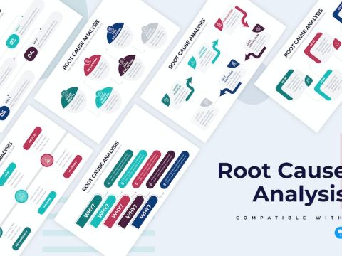 Business Root Cause Keynote Infographics 4HC44BH