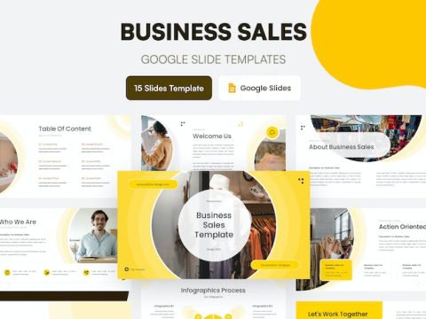 Business Sales Presentation Template Google Slides CZV77XR