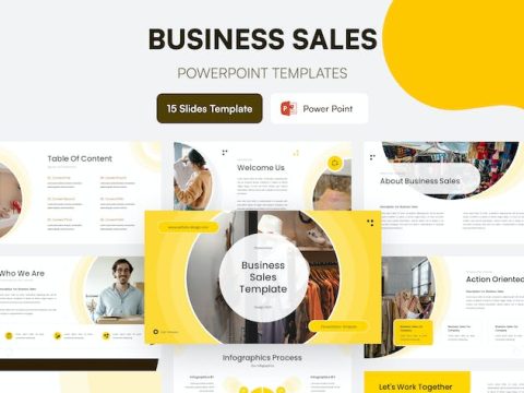 Business Sales Presentation Template Powerpoint SMWAAGH