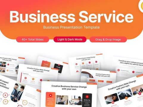 Business Service Google Slides Template 5NJXAD4