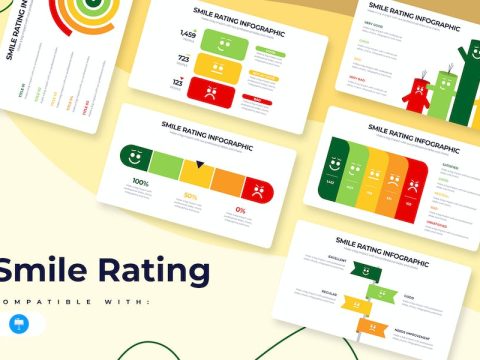 Business Smile Rating Keynote Infographics G4W9CKF