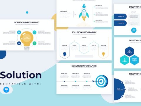 Business Solution Keynote Infographics X684866