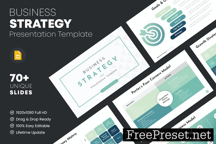 Business Strategy Google Slides Template 5LY9HNM