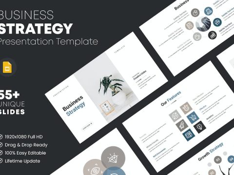 Business Strategy Google Slides Template Z4DCNSP