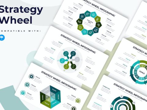 Business Strategy Wheel Keynote Infographics GEP6ZEZ