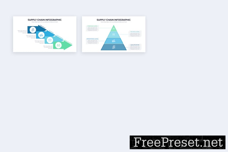 Business Supply Chain Keynote Infographics NU4DG9U