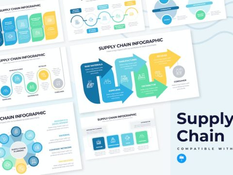 Business Supply Chain Keynote Infographics NU4DG9U