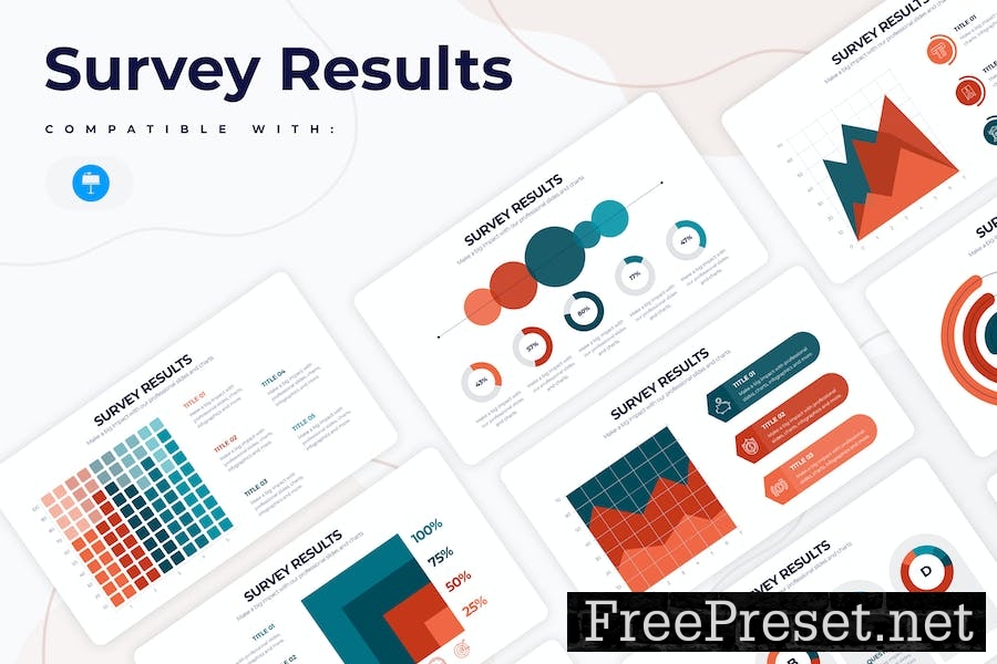 Business Survey Results Keynote Infographics DGEB5JP