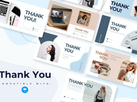 Business Thank You Keynote Infographics 87LY3LH