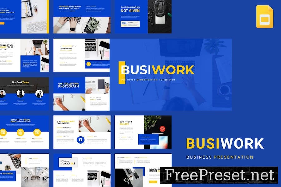 Busiwork – Business and Network Google Slide EQMU4A7