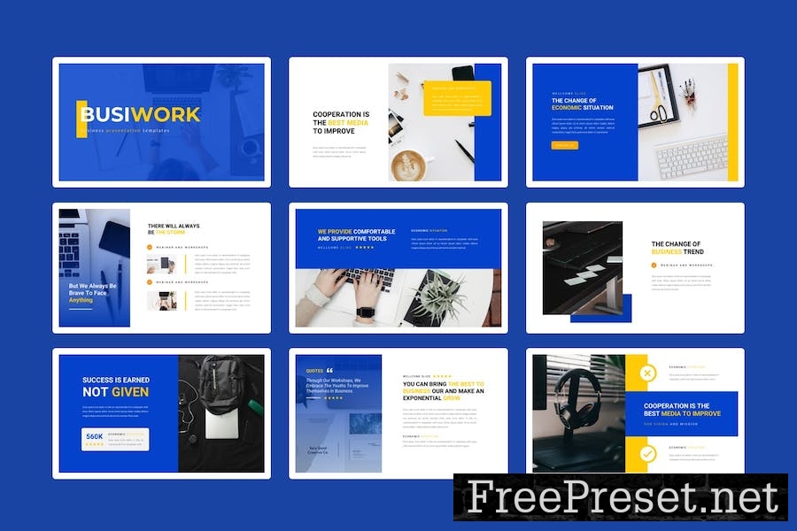 Busiwork – Business and Network PowerPoint PL99DYS