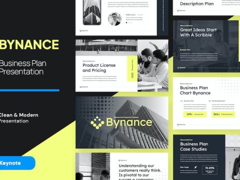 BYNANCE - Business Plan Keynote BTJ6LKT