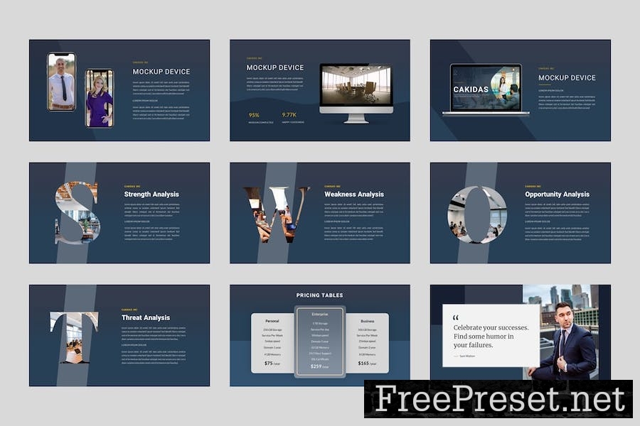 Cakidas - Business Keynote Template 2BQG2AQ