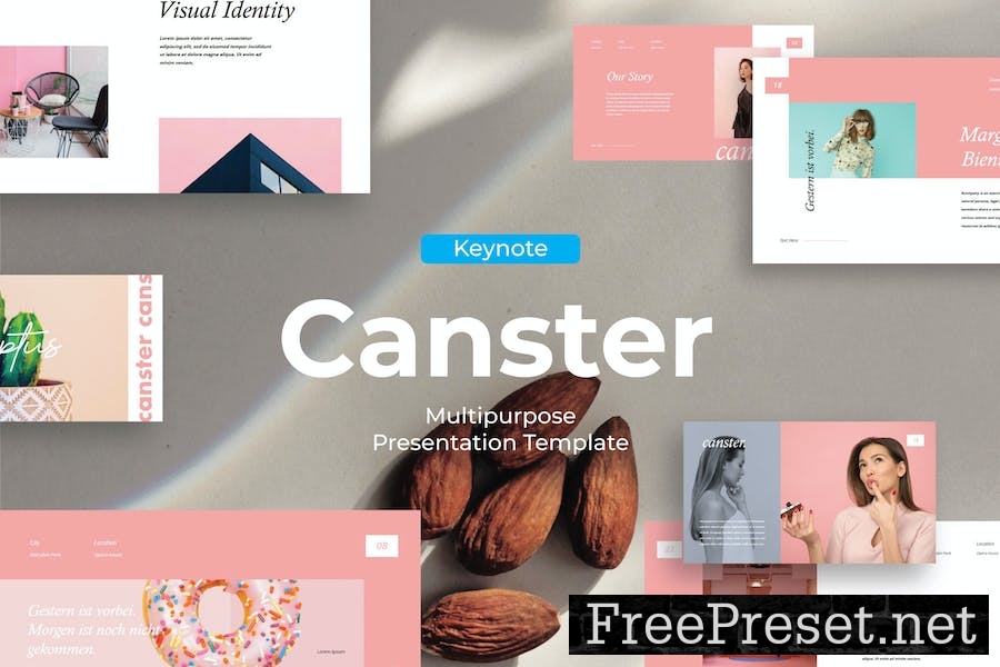 Canster - Keynote Template PRJSAFD