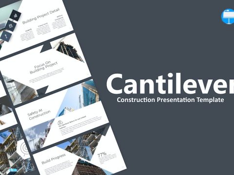 Cantilever Navy Simple Construction Keynote 7Y3KSYK