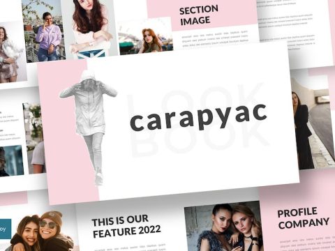 Carapyac - Lookbook Keynote Template WE2K9UZ