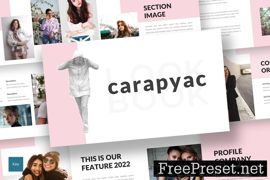 Carapyac - Lookbook Keynote Template WE2K9UZ