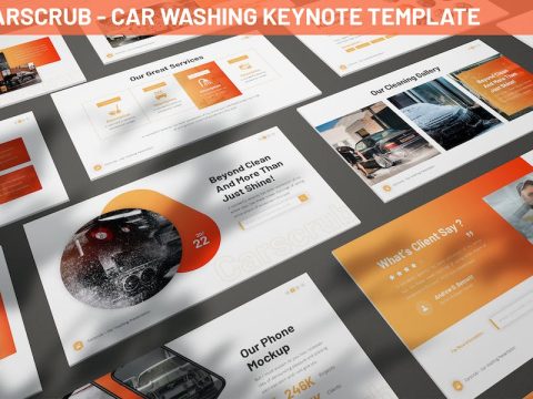 Carscrub - Car Washing Keynote Template 78VQBYA