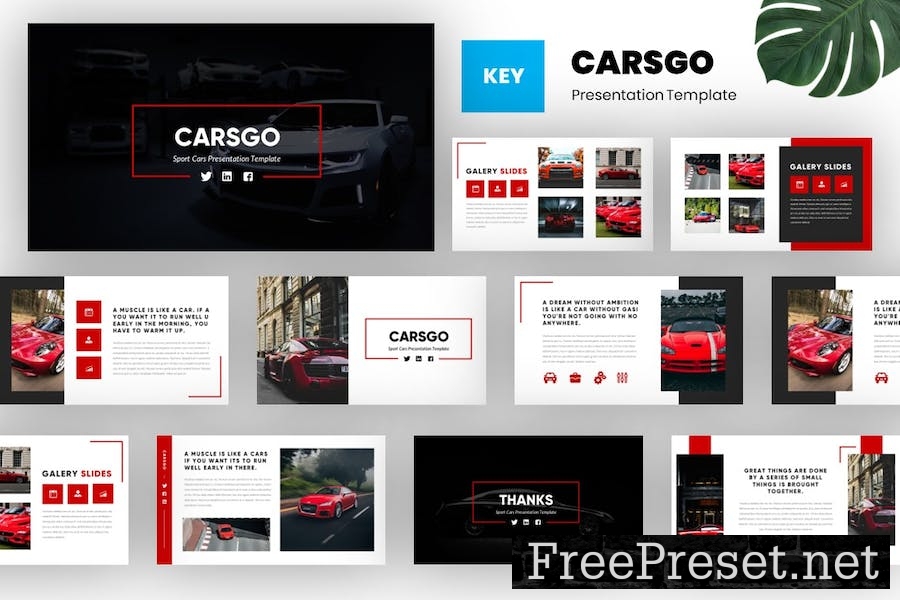 Carsgo - Super Cars Keynote Template YGLTSAZ