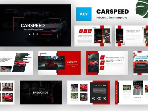 Carspeed - Car Auto Keynote Template GVAWJSK