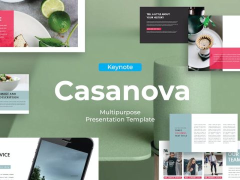 Casanova - Keynote Template 9DASD4U