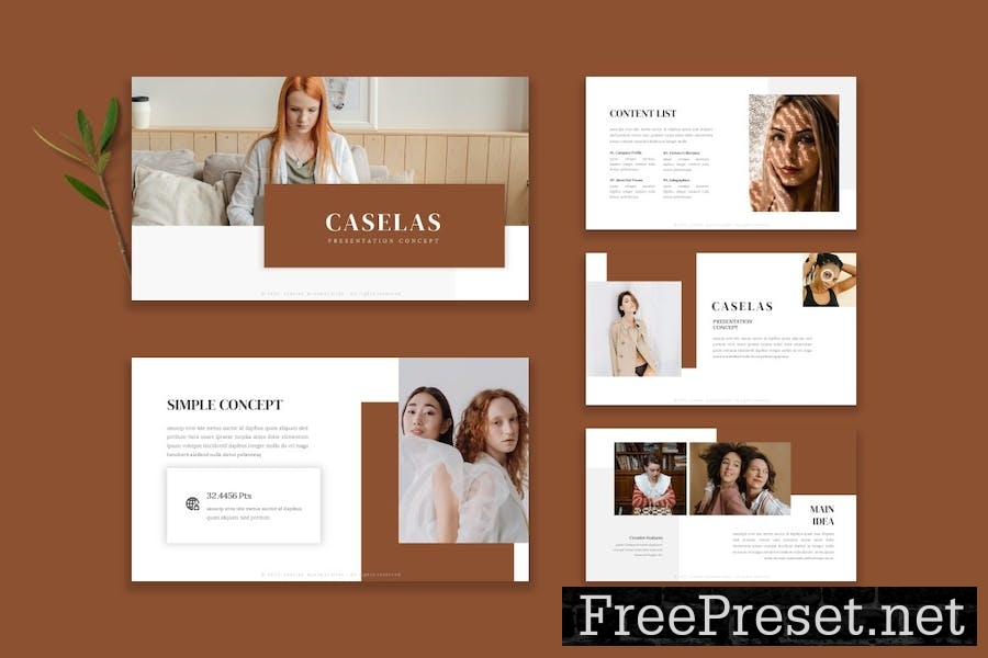 Caselas - Keynote Template QDGYQ6B