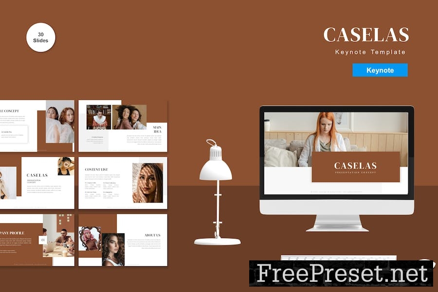 Caselas - Keynote Template QDGYQ6B