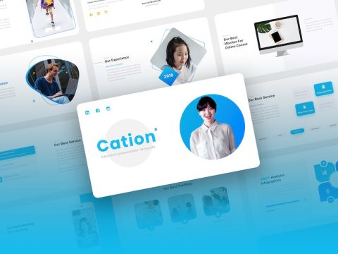 Cation - Education School Keynote Template BT4R3AP