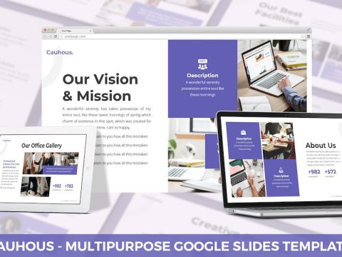 Cauhous - Multipurpose Google Slides Template R8V6KCF