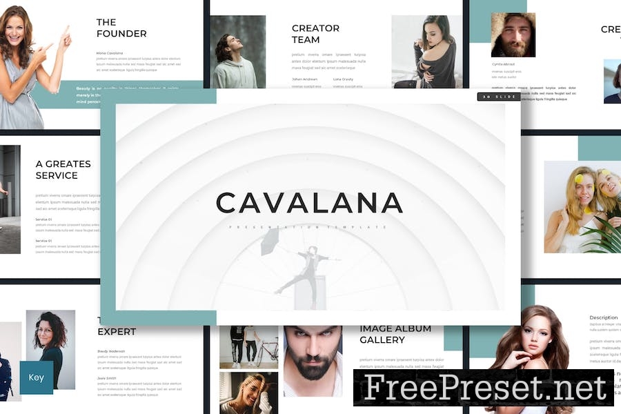 Cavalana - Business Keynote Template HHTY66Y