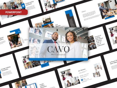 Cavo Powerpoint Template VLY4UTV