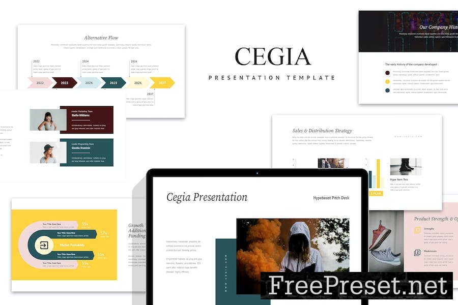 Cegia : Hype Pitch Deck Google Slides MHEKGBM