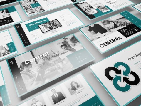 Central - Business Presentation Keynote Template DPKAM7F