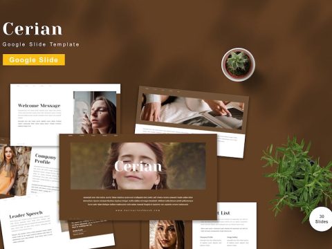 Cerian - Google Slide Template 9B2Z34U