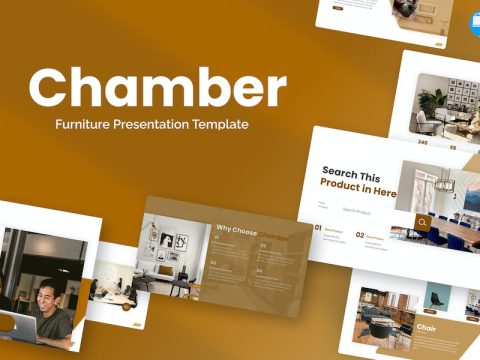 Chamber Beige Minimalist Interior Keynote BJAMRJK