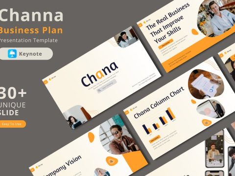 Chana Keynote Business Plan Presentation Template C8BEKMZ