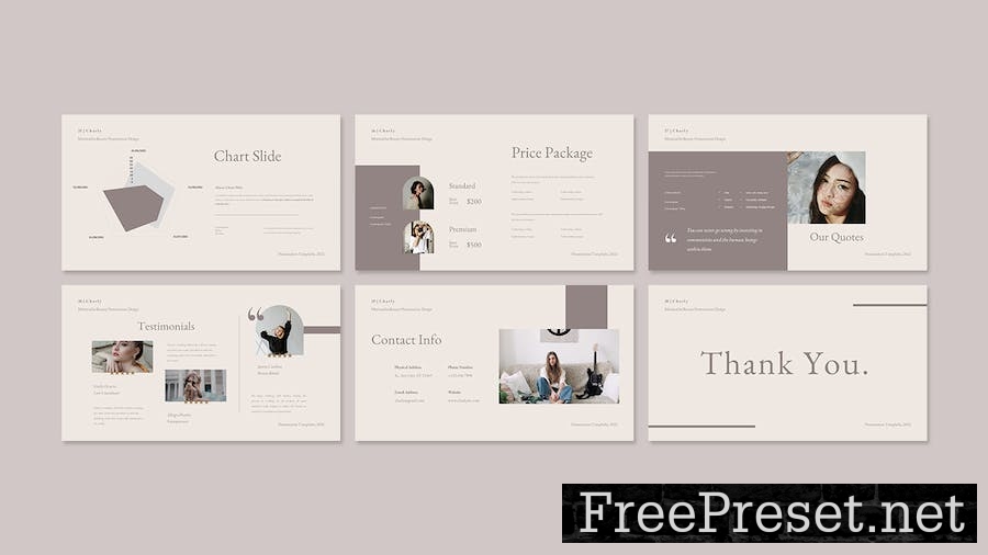 Charly - Minimalist Presentation Keynote Template HBNSS9U